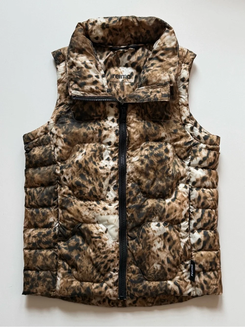 Reima x WWF Girls Veke Ilves Jacket, Lynx Print - Size 6Y